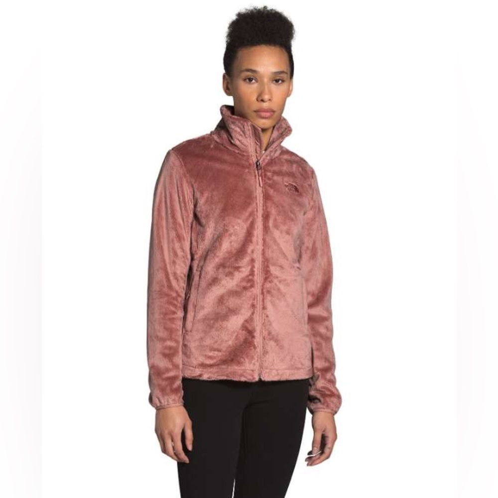 The North Face Osito Messa Rose Pink Full Zip Jacket